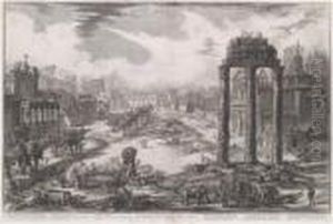 Veduta Di Campo Vaccino by Giovanni Battista Piranesi