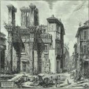 Veduta Degli Avanzi Del Foro Di Nerva by Giovanni Battista Piranesi