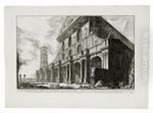 Veduta Di Roma - S.paolo Fuori 
Delle Mura&amp; S.paolo Fuori Le Mura, Interior (hind 6 &amp; 7)