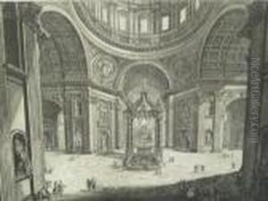 Veduta Interna Della Basilica Di S
Pietro In Vaticanovicino Alla Tribuna by Giovanni Battista Piranesi