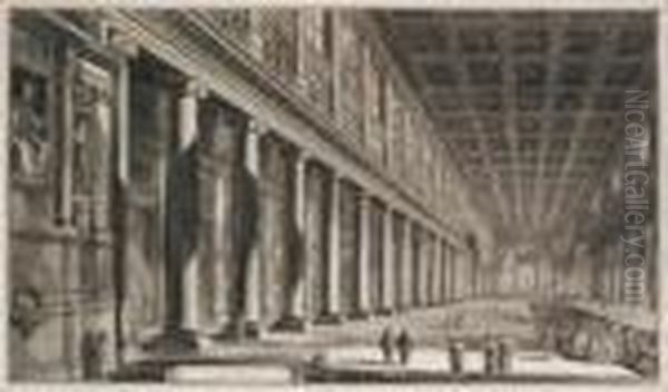 "veduta Interna Della Basilica Di S.maria Maggiore - view 1