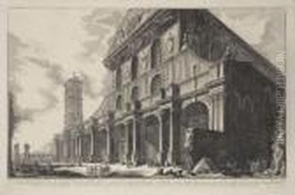 Veduta Della Basilica Di S. Paolo Fuor Delle Mura - view 1