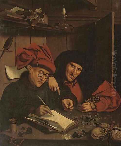 Two tax gatherers - view 1