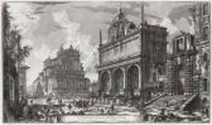 Veduta Del Castello Dell'acqua Felice by Giovanni Battista Piranesi