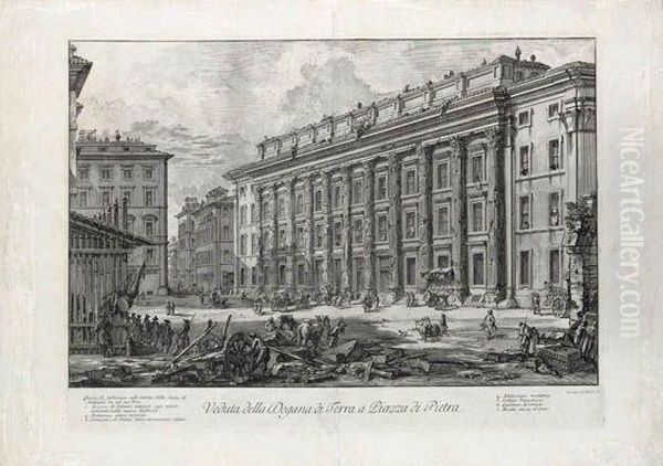 Veduta Della Dogana Di Terra A Piazza Di Pietra - view 1