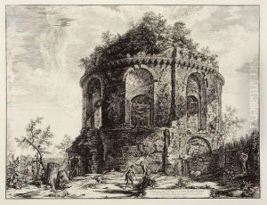 Veduta Del Tempio, Detto Dellatosse by Giovanni Battista Piranesi