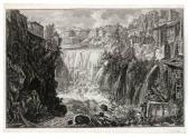 Veduta Della Cascata Di Tivoli - view 1
