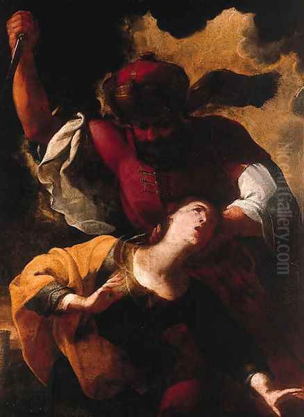 The Martyrdom of Saint Barbara - view 1