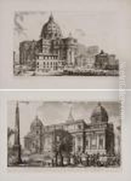 St. Peter's Basilica And The Basilica Of S. Maria Maggiore - view 1
