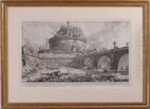 Castel Sant' Angelo by Giovanni Battista Piranesi