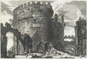 Sepolcro Di Cecilia Metella by Giovanni Battista Piranesi