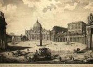 "veduta Della Piazza Della Basilica Lateranense" by Giovanni Battista Piranesi