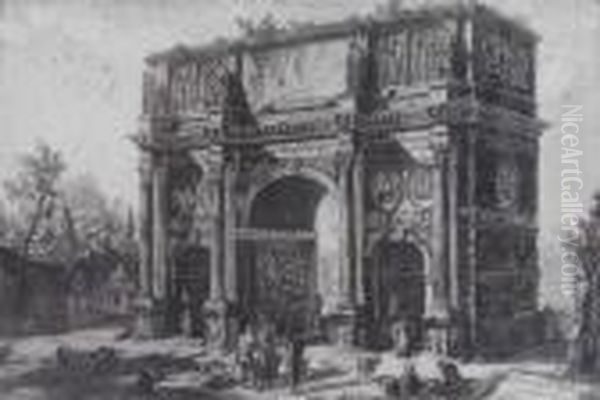 'veduta Dell 'arco Di Costantino' - view 1