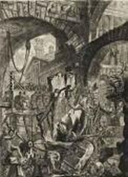 Carceri D'invenzione, Planche Ii - view 1