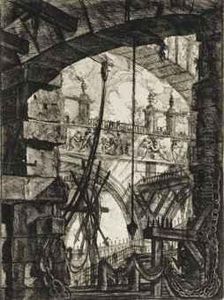 Carceri D'invenzione, Planche Iv by Giovanni Battista Piranesi