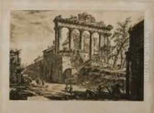 "veduta Del Tempio Detto Della Concordia" by Giovanni Battista Piranesi