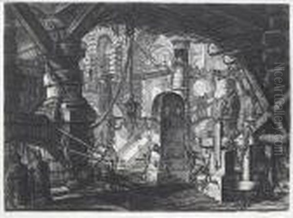 The Pier With Chains, Pl. Xvi, From Carcerid'invenzione - view 1
