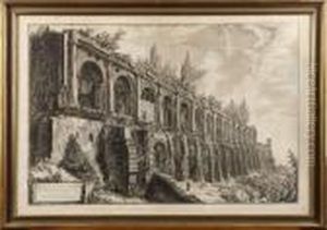 Avanza Della Villa Di
Mecenate... by Giovanni Battista Piranesi