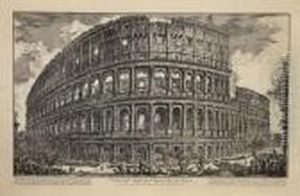 Veduta Dell' Anfiteatro Flavio by Giovanni Battista Piranesi