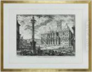 Veduta
Della Basilica Di Sta Maria Maggiore, by Giovanni Battista Piranesi