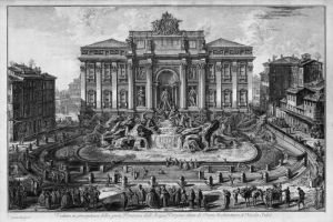 Veduta In Prospettiva Della Gran Fontana
