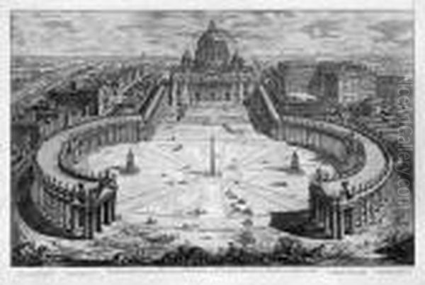 Veduta Dell'insigne Basilica Vaticana - view 1