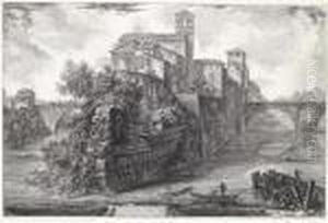 Ansichtder Tiberinsel by Giovanni Battista Piranesi