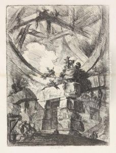 Blatt Ix Der Sechzehnteiligen Folge Der "carceri D'invenzione"