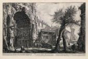 Veduta Dell'arco Di Tito by Giovanni Battista Piranesi