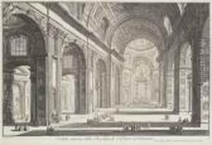 Pietro In Vaticano by Giovanni Battista Piranesi