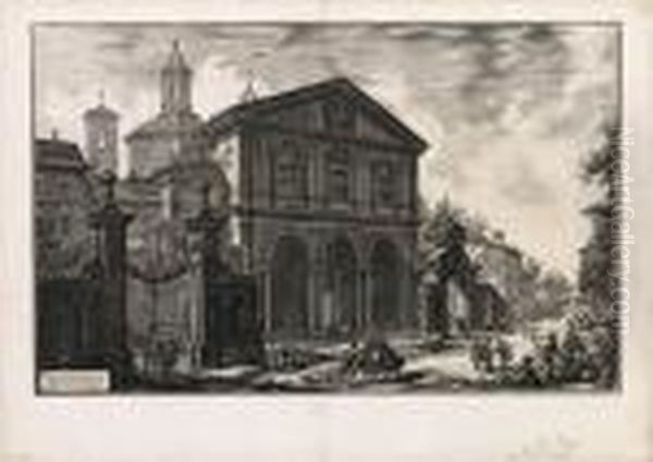 Veduta Della Basilica Di S 
.sebastiano Fuori Delle Mura - view 1