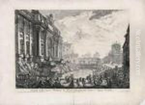 Veduta Della Vasta Fontana De Trevi Anticamente Detta L'acqua
Vergine by Giovanni Battista Piranesi