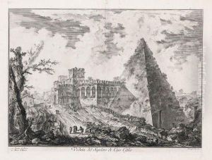 Veduta Del Sepolcro Di Caio Cestio by Giovanni Battista Piranesi