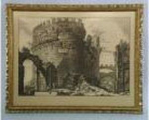 A Castle In Ruins by Giovanni Battista Piranesi