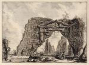 Via Frascatti, Rome by Giovanni Battista Piranesi