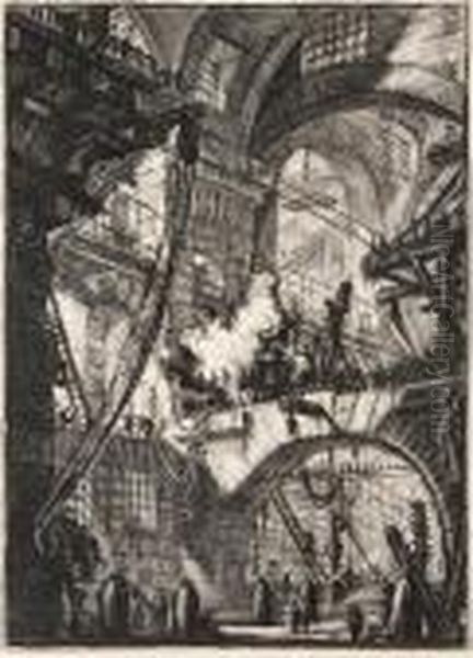Carceri D'invenzione, Plate Vi - view 1