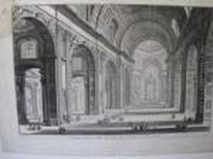 Veduta Interna Della Basilica Di S. Pietro In Vaticano