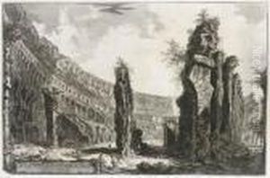 Veduta Dell' Interno Dell' Anfiteatro Flavio Detto Il Coloseo by Giovanni Battista Piranesi