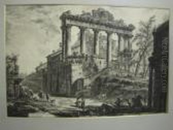 Veduta Del Tempio Detto Della Concordia - view 1