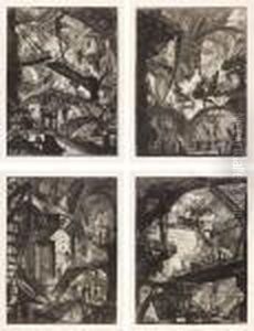 Carceri D'invenzione Di 
 G. Battista Piranesi Archt. Vene by Giovanni Battista Piranesi