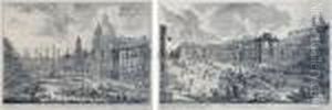 A Pair Of Reproductions by Giovanni Battista Piranesi