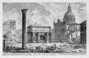 Arco Di Settimio Severo by Giovanni Battista Piranesi