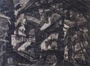 A Perspective Of Roman Arches by Giovanni Battista Piranesi