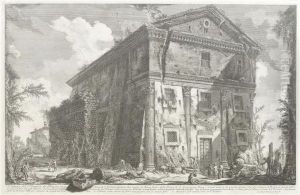 Veduta Del Tempio Di Bacco, Or Di S. Urbano