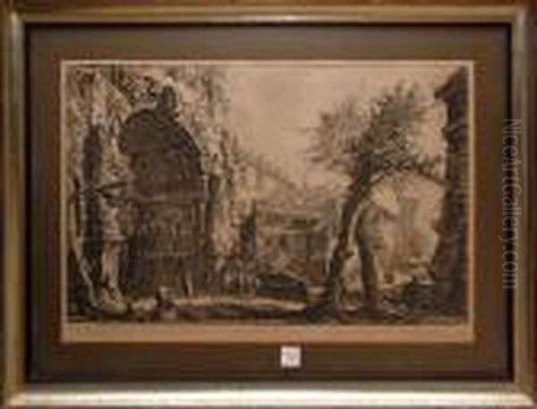 Veduta Dell' Arco Di Tito - view 1