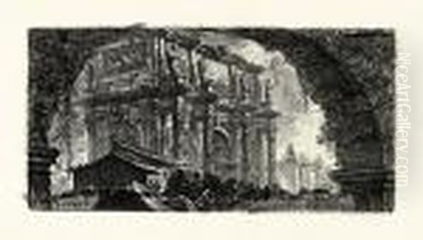 Group Of 4 Etchings From Alcune Vedute Di Archi Trionfali. - view 1