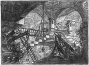 Der Bogen Mit Dem Muschelornament by Giovanni Battista Piranesi