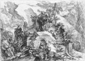 Die Skelette by Giovanni Battista Piranesi