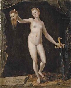 Judith with the head of Holofernes by Jean Ramey