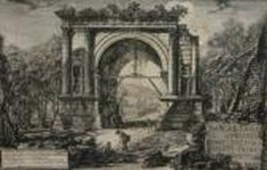 Bridge Of Augustus Caesar by Giovanni Battista Piranesi